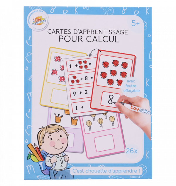 Carte d'apprentissage pour le calcul